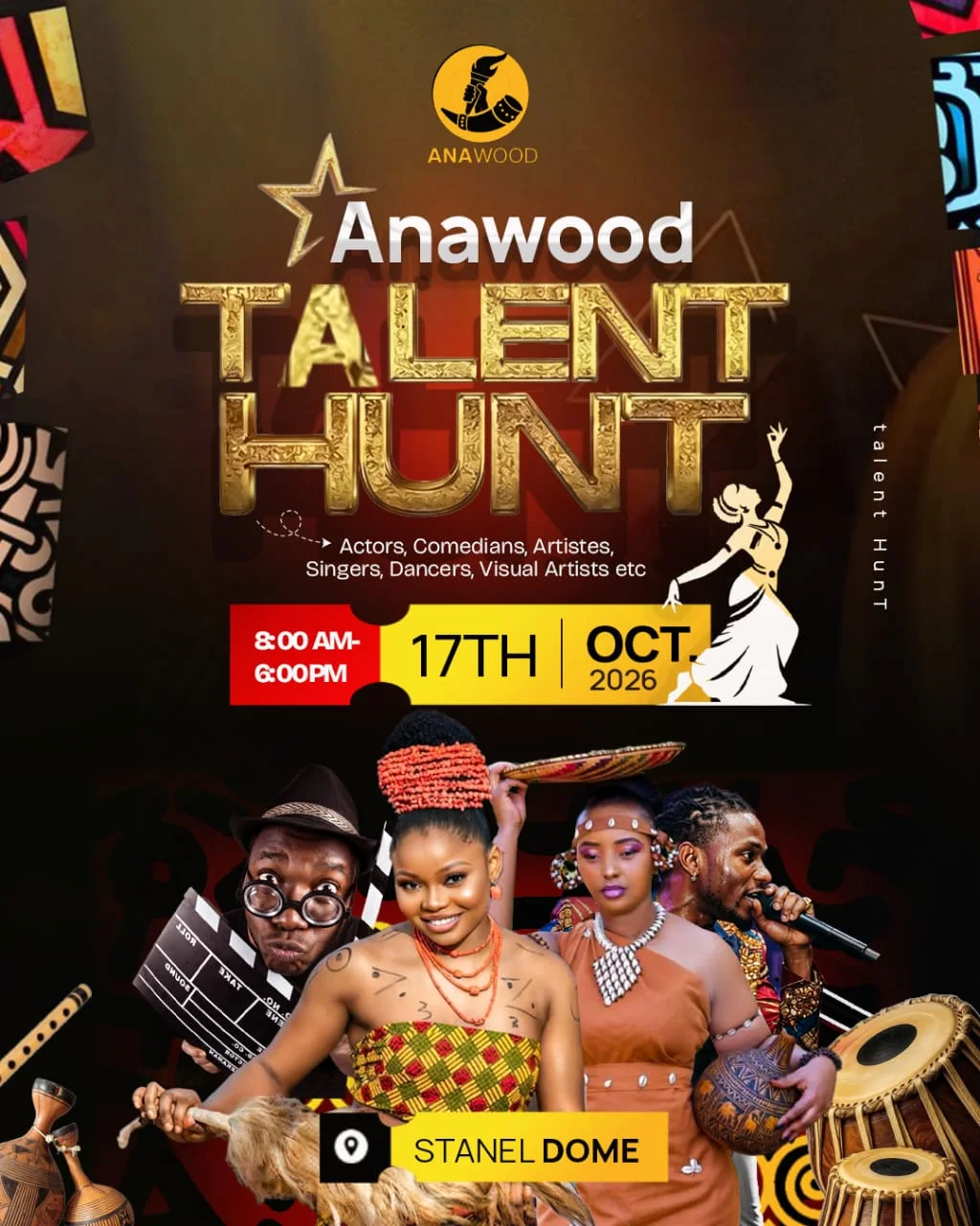 ANAWOOD Talent Hunt campaign artwork 1